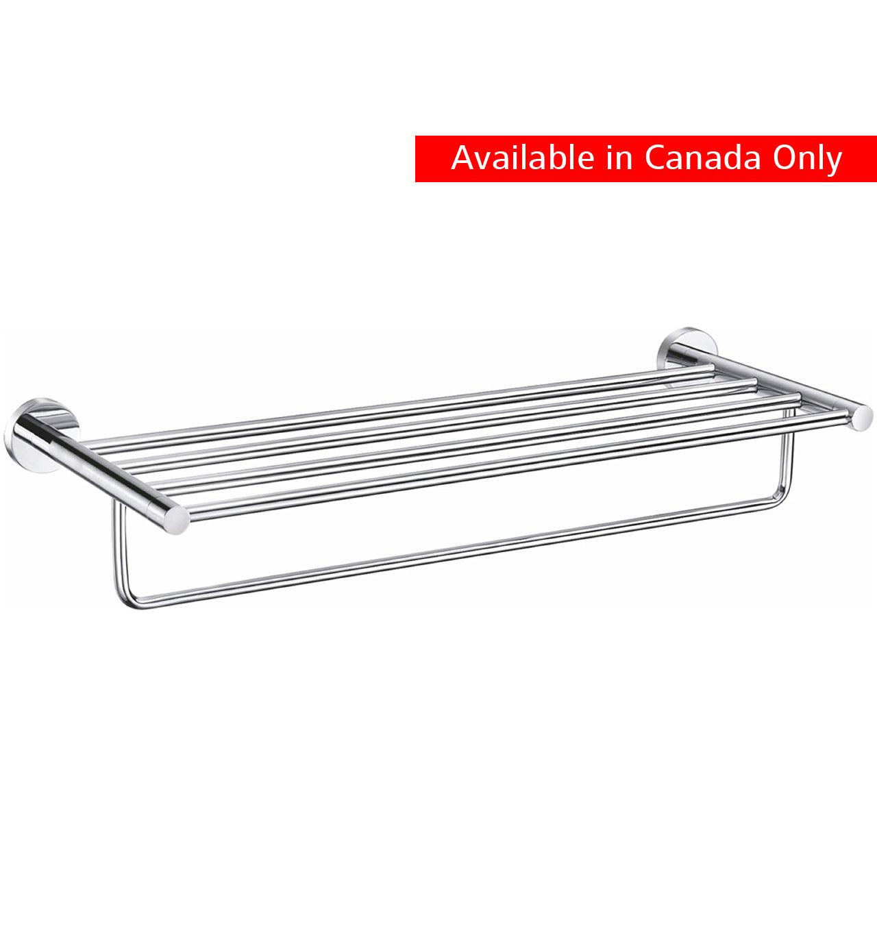 Aqua RONDO Towel Rack – Chrome