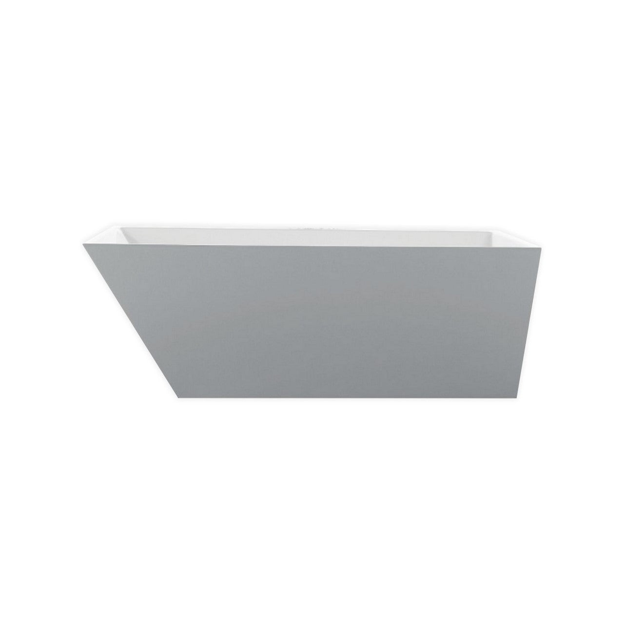 Kube Obliquo 59″ Free Standing Bathtub