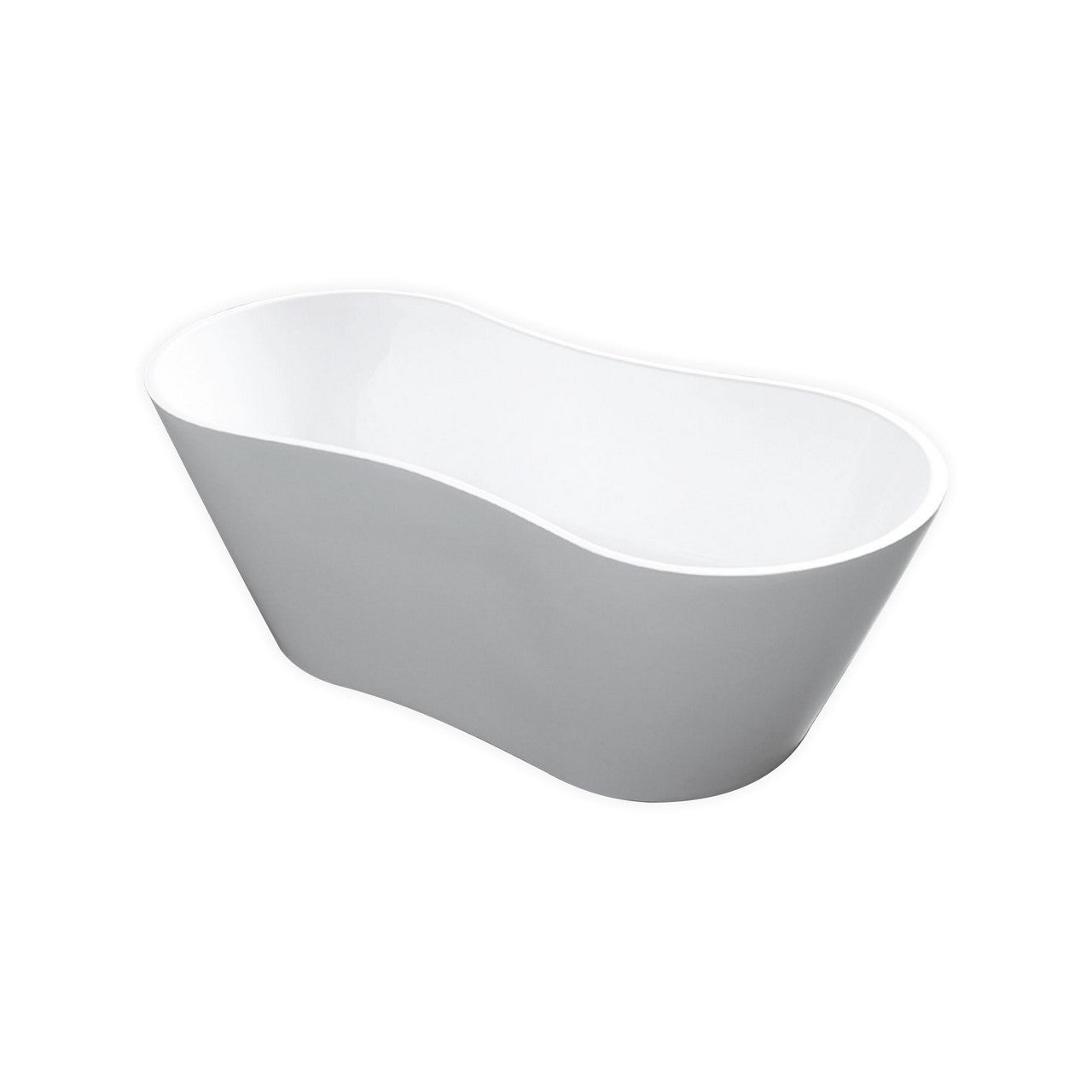 Kube Onde 66″ Free Standing Bathtub