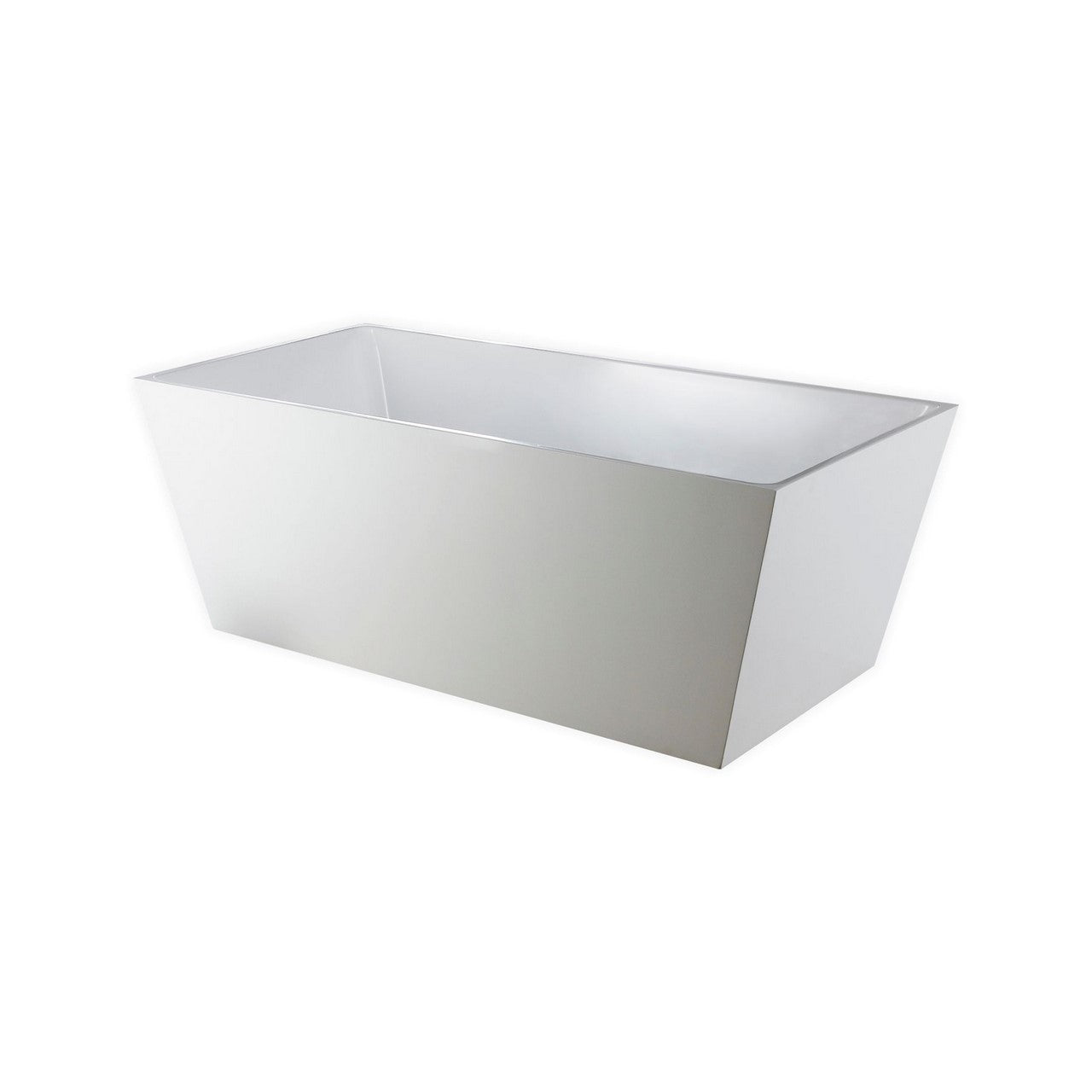 Kube Squadra 67″ Free Standing Bathtub