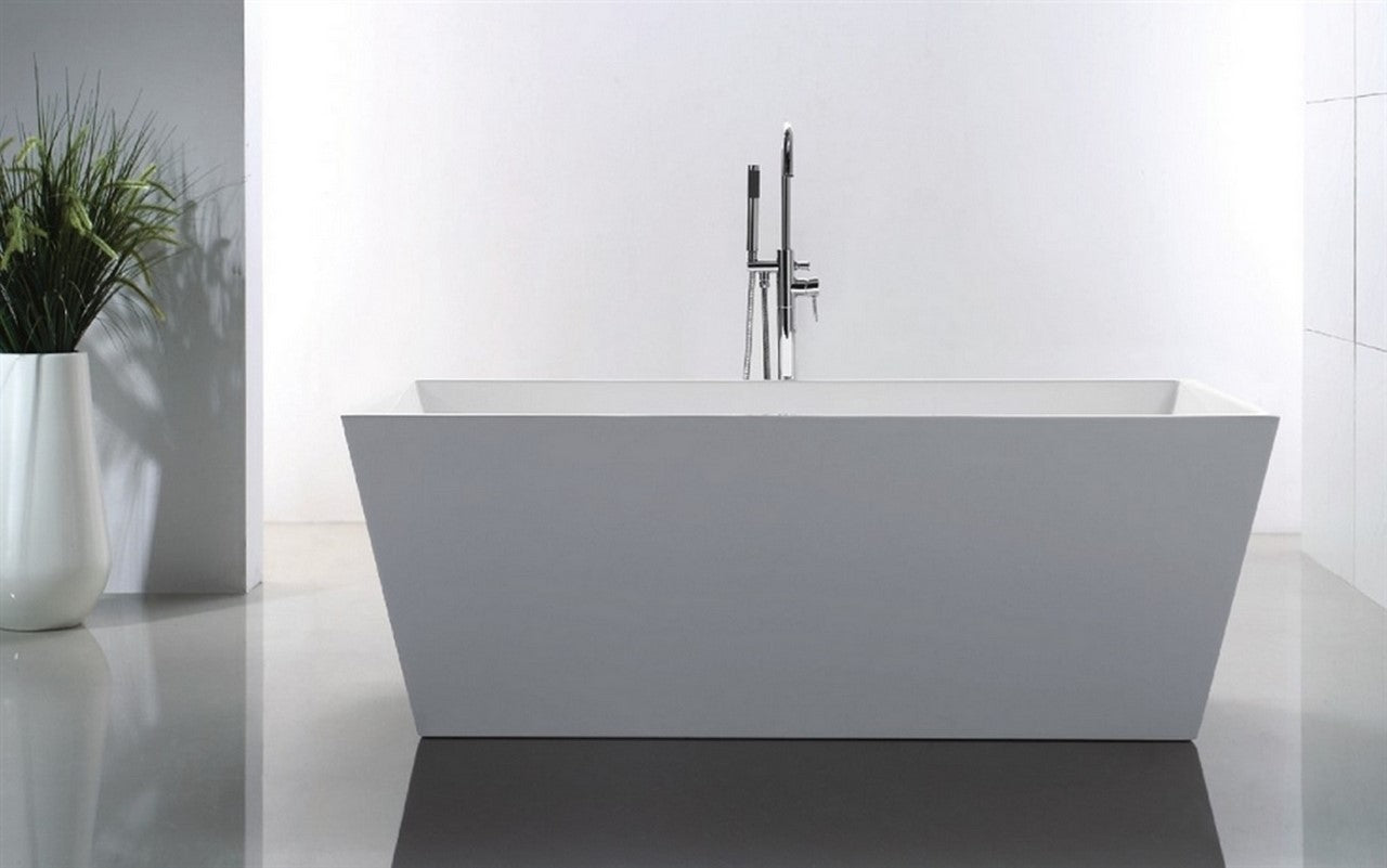 Kube Squadra 67″ Free Standing Bathtub