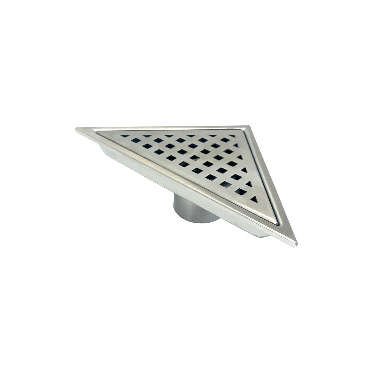 Kube 6.5″ Triangle Stainless Steel Pixel Grate – Chrome
