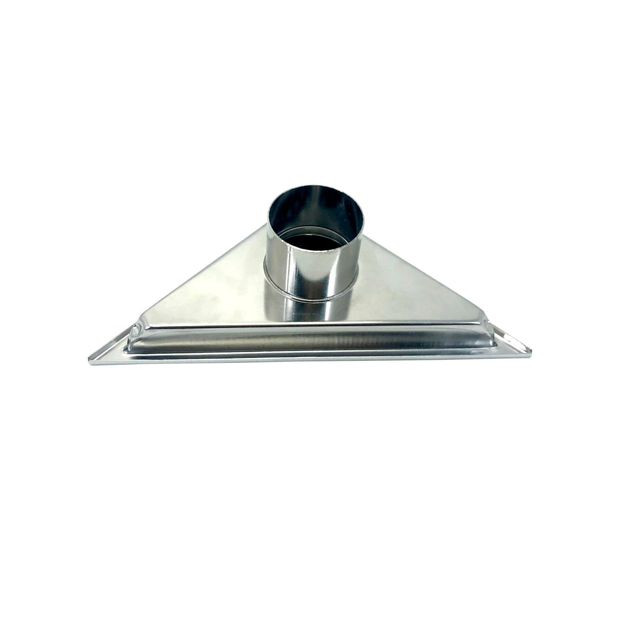 Kube 6.5″ Triangle Stainless Steel Pixel Grate – Chrome